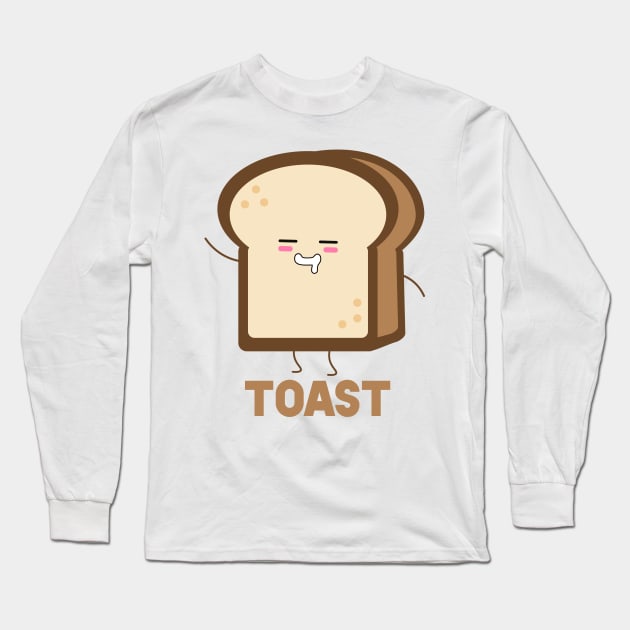 Avocado And Toast Matching Couple Long Sleeve T-Shirt by SusurrationStudio